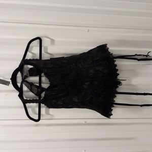 Frederick's of Hollowood black corset